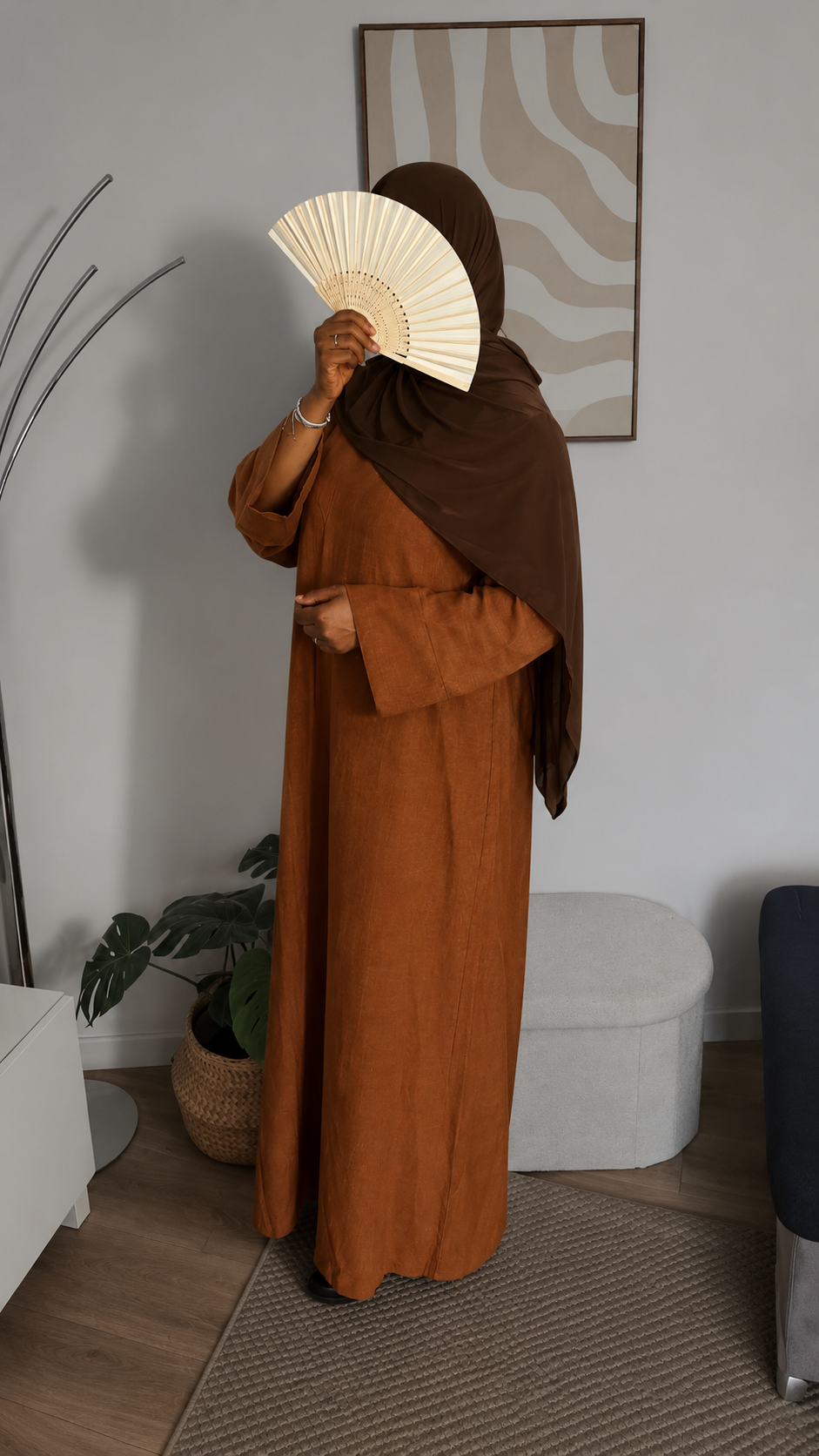 Abaya Fatima - Terracotta