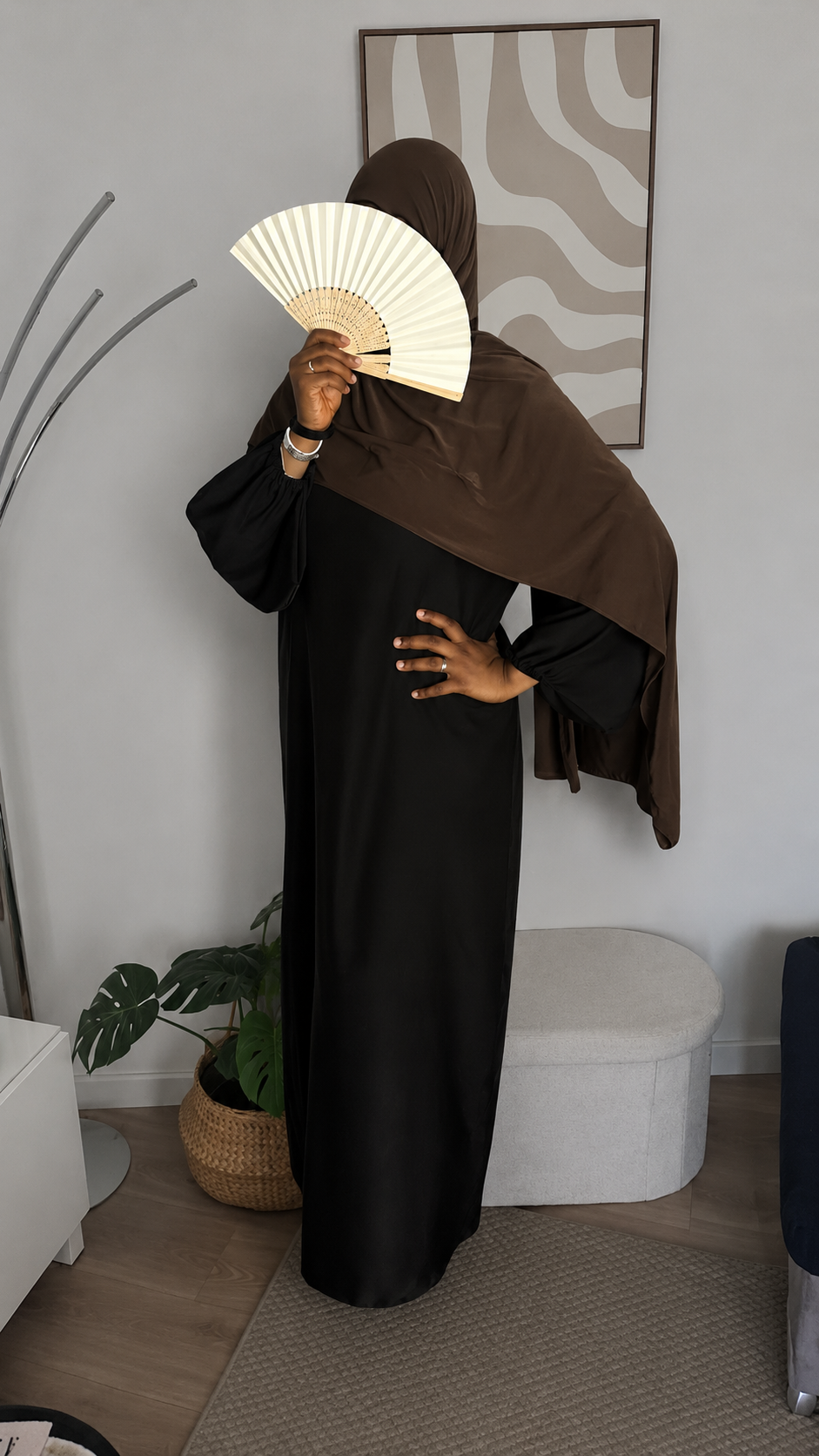 Abaya Nour - Noir