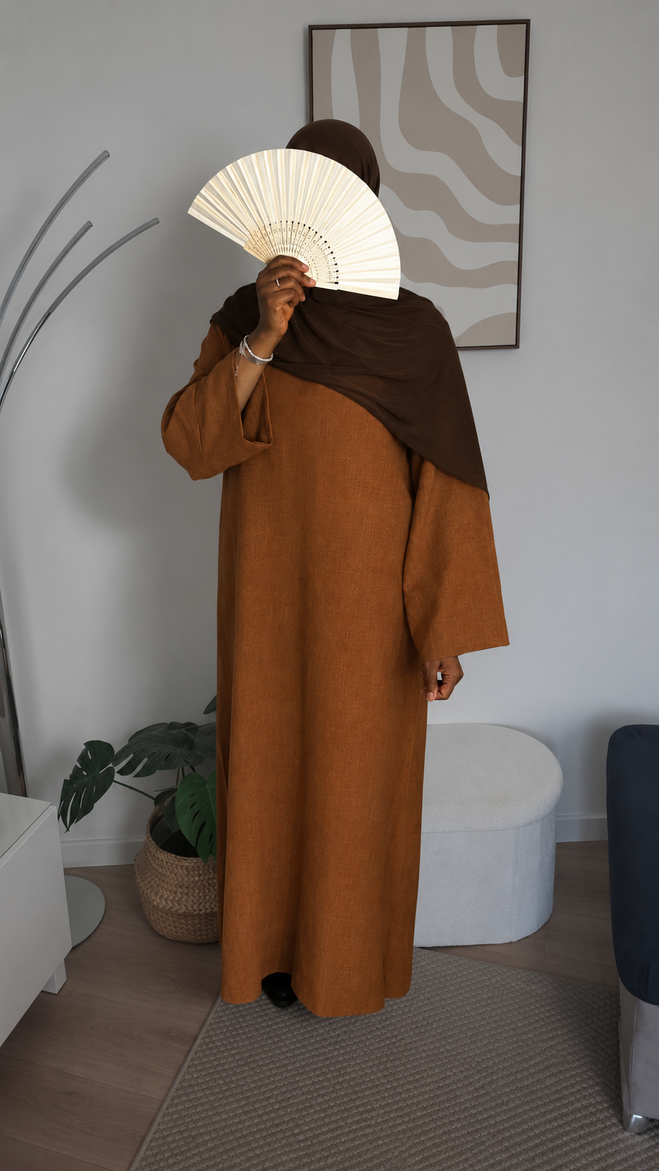 Abaya Fatima - Terracotta