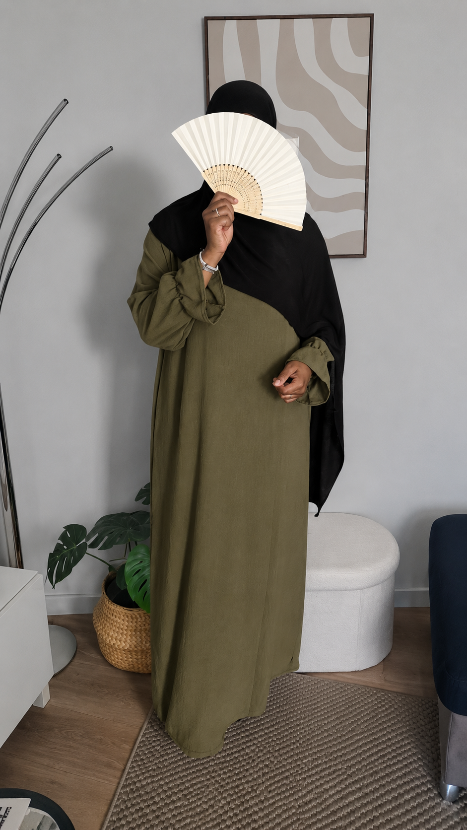 Abaya Assa - Kaki